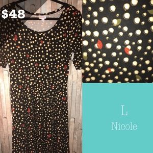 NEW LULAROE NICOLE DRESS